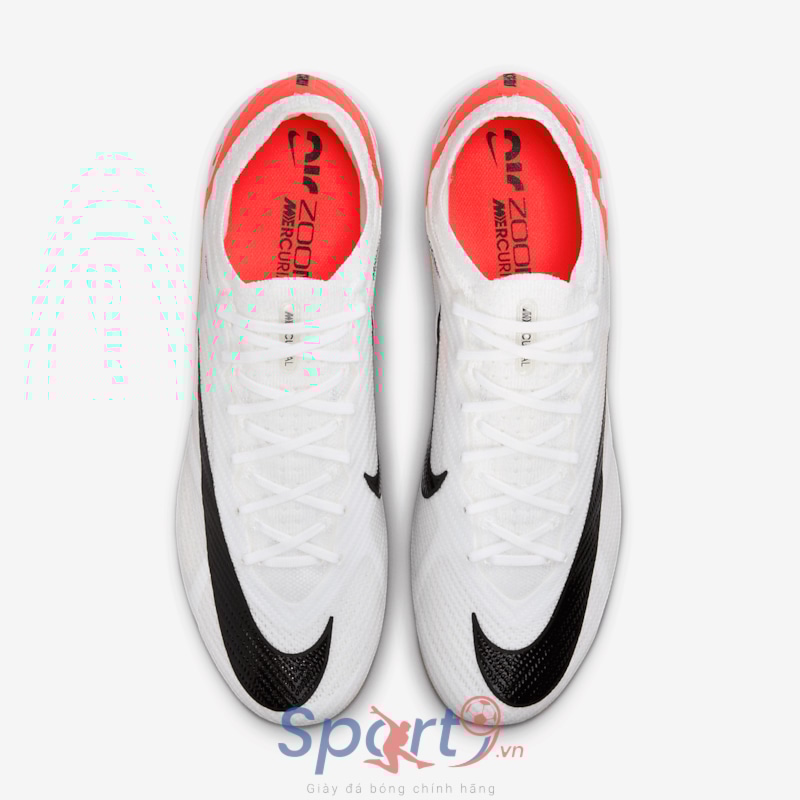 Nike Mercurial Vapor 15 Elite FG - Trắng đỏ - DJ4978-600